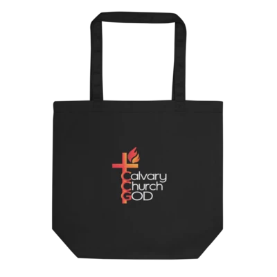Calvary Church of God Eco Tote Bag in Black