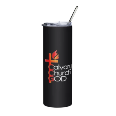 Calvary Church of God tumbler in Black
